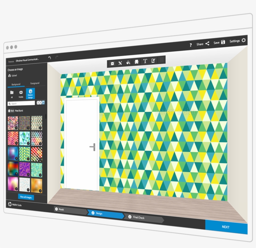 Hp Wall Art Visualizer Screen - Art, transparent png #4011773