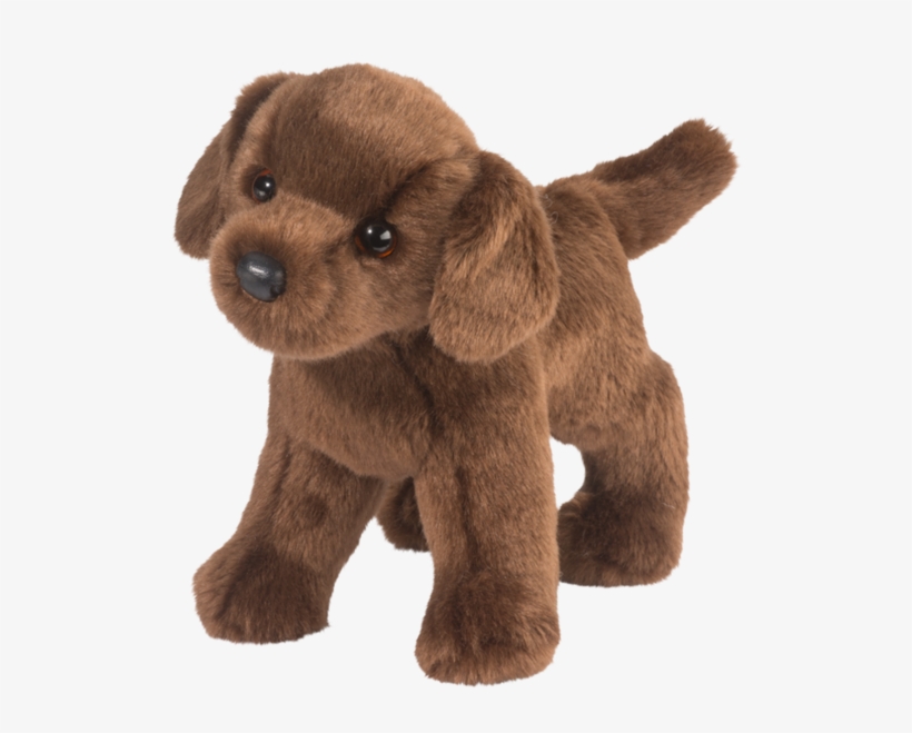 Douglas Tucker Chocolate Lab - Chocolate Lab Stuffed Toy, transparent png #4012283