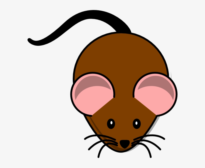 Brown Mouse Lab Svg Clip Arts 600 X 592 Px, transparent png #4012366