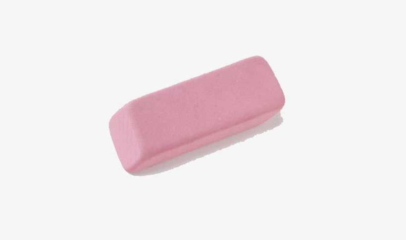 Pink Eraser Transparent Image - Pink Eraser Clipart, transparent png #4012768