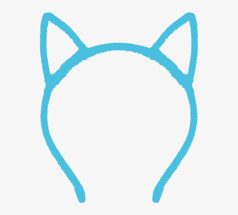 Tour De Meow Fuzzy Cat Ears Headband Free Transparent Png Download Pngkey