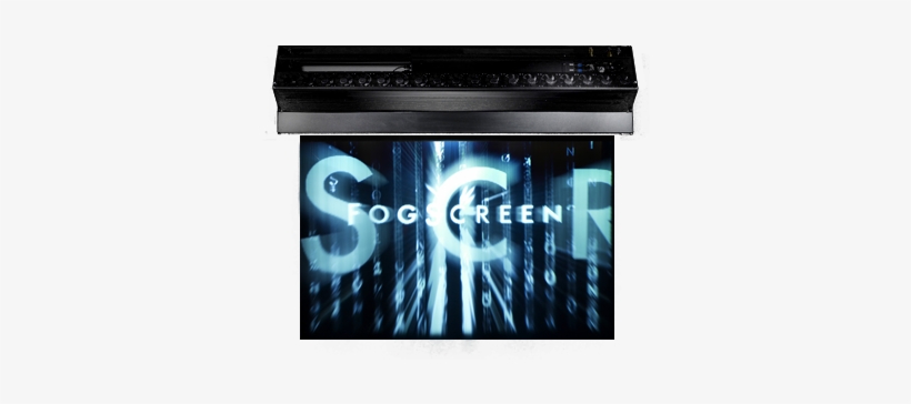 Fogscreen, Produces A Thin Curtain Of “dry” Fog That - Fog Screen, transparent png #4013013