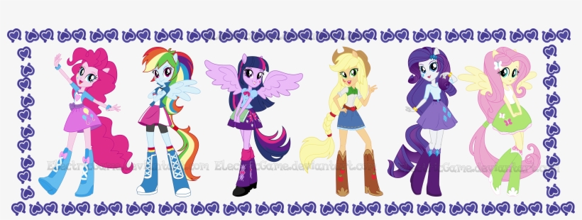 Equestria Girls Images - My Little Pony Equestria Vector, transparent png #4013285