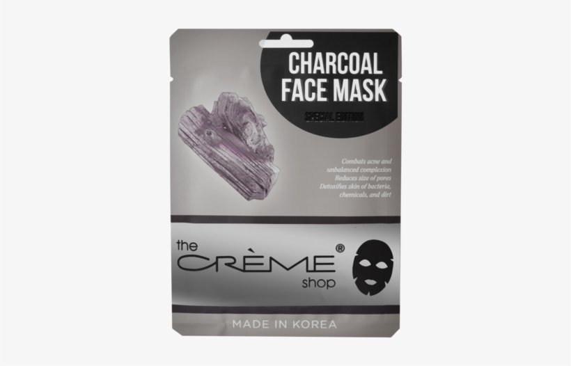 Charcoal Face Mask *special Edition* - Creme Charcoal Face Mask Collection Special Edition, transparent png #4013319
