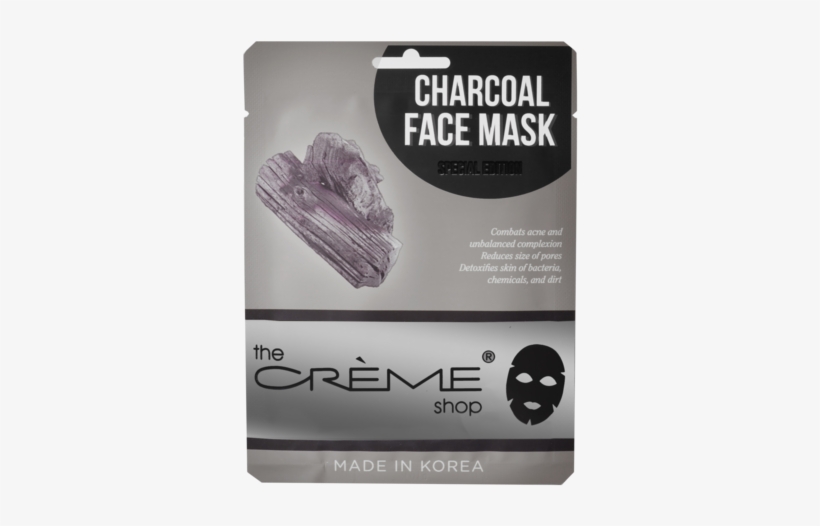 Charcoal Face Mask *special Edition* - Creme Charcoal Face Mask Collection Special Edition, transparent png #4013319