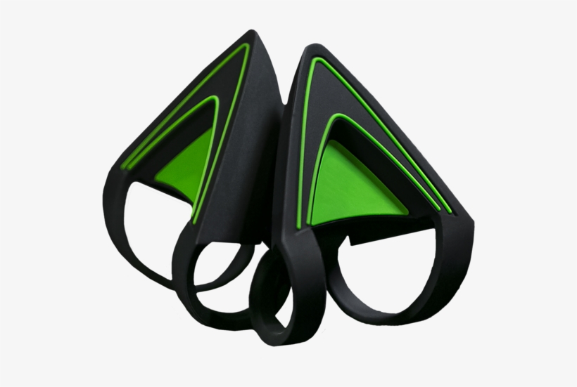 Razer Kitty Ears За Razer Kraken - Razer Kraken Kitty Ears Green, transparent png #4013351