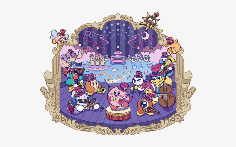 Between Kirby's Bowtie And Blazer, Everyone's Cute - Kirby 25th Anniversary Orchestra Concert, transparent png #4013563