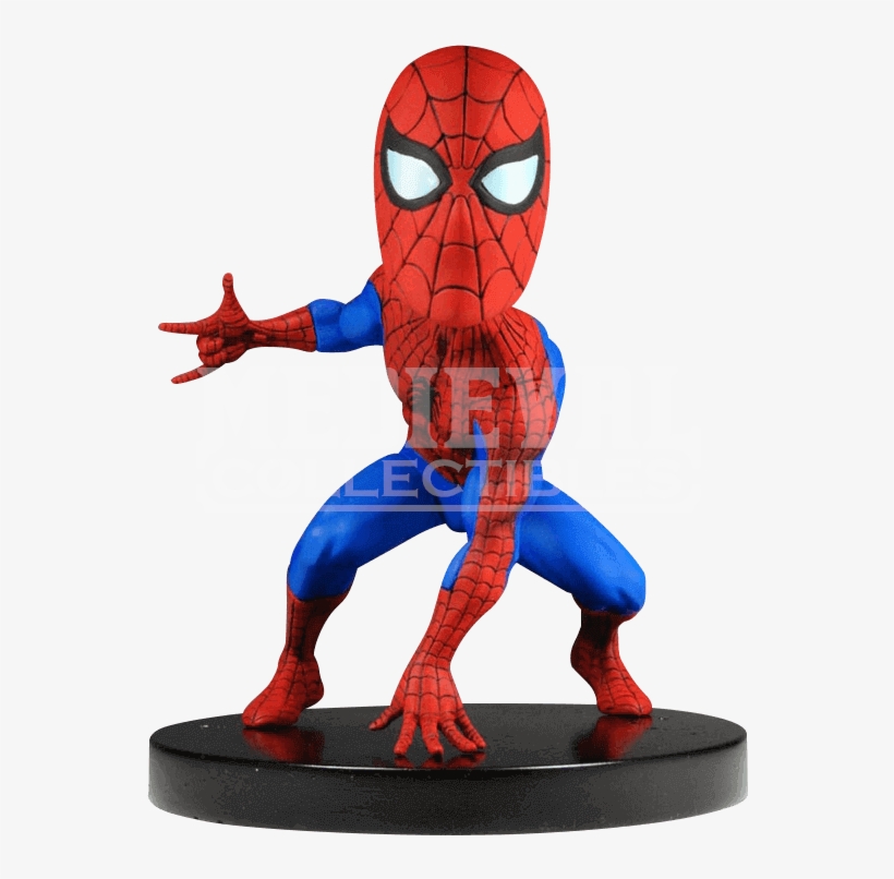 Marvel Classics Spiderman Headknocker - Spiderman Head Knocker, transparent png #4014191