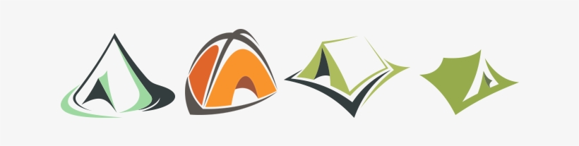 Select Tent Disign For Your Family - Tent House Clipart Logo, transparent png #4014271