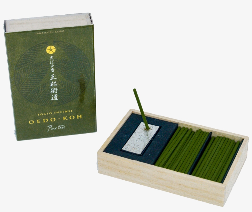 Pine Tree Tokyo Incense By Oedo Koh - Box, transparent png #4014471