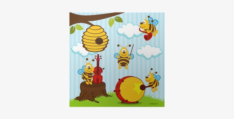 Orchestra Musical Bees - Orchestra, transparent png #4014858