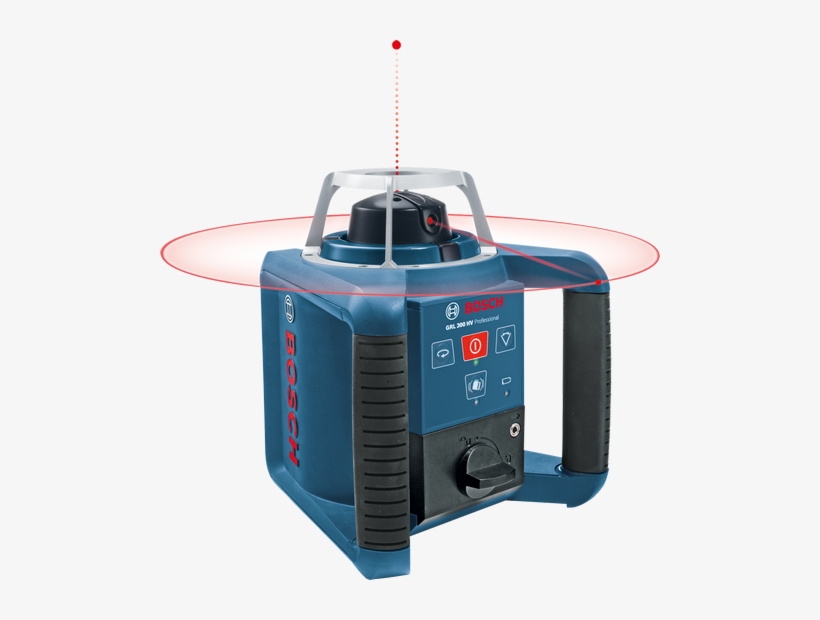 Grl 300 Hv - Bosch Grl300hv Rotary Laser Level, transparent png #4015000