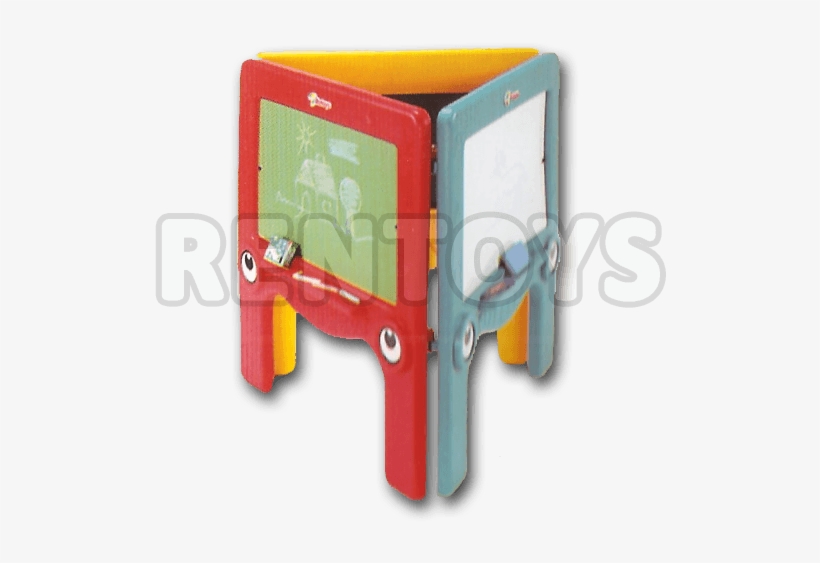 Pizarron Triple Rotoys - Child, transparent png #4015156