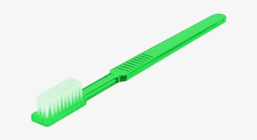 green toothbrush