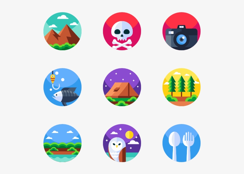 Camping - Woman Vector Icon Png, transparent png #4015785