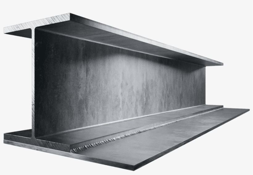 Rsj Universal Steel Beam - Steel Beam With Plate, transparent png #4016469