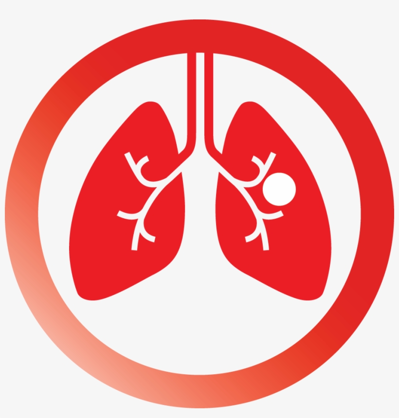 Tumor Location - Lung Cancer Patient Icon, transparent png #4016571