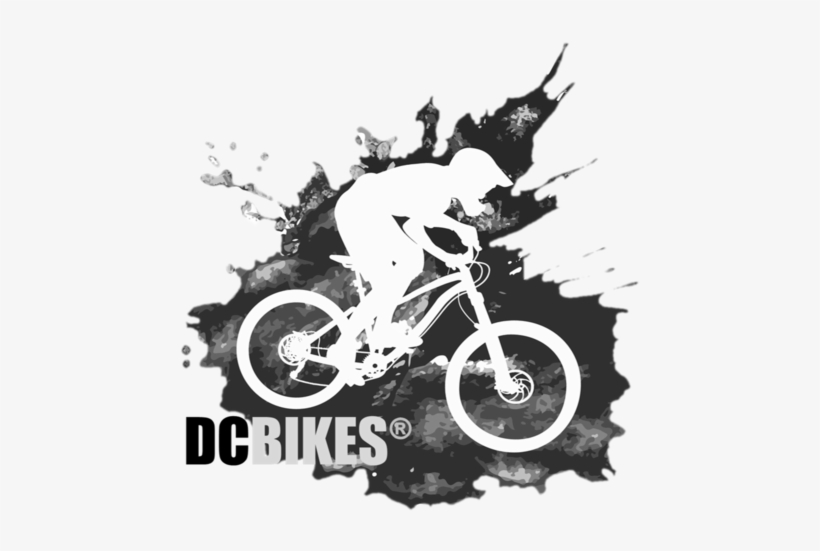 Dcbikes - Mountain Bike Silhouette, transparent png #4017139