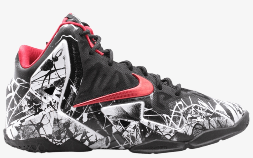 Lebron 11 Gs 'graffitti' - Lebron 11, transparent png #4017161