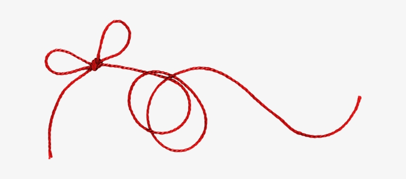 Thread Png - Red String Clipart, transparent png #4017290