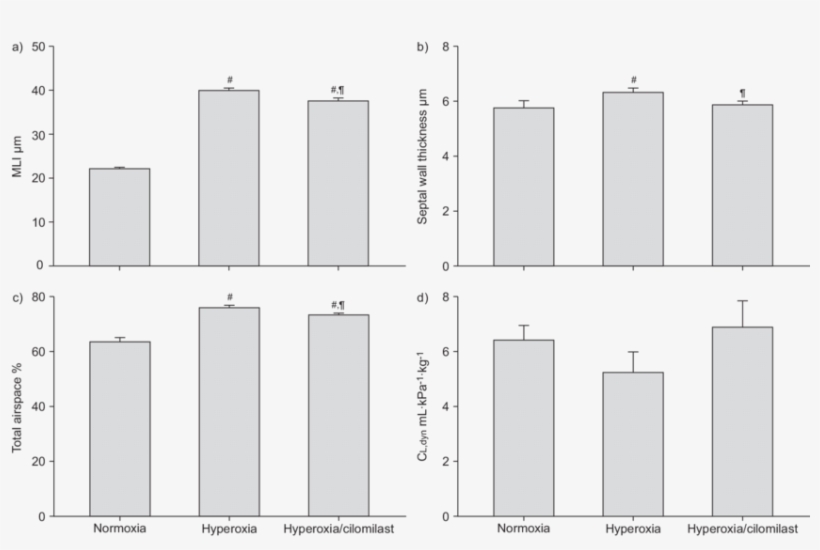 Quantification Of The Effect Of Cilomilast On Lung - Monochrome, transparent png #4017648