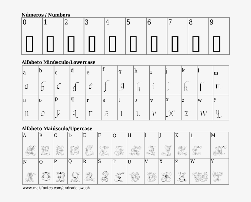 Font Details Andrade Swash - Fontes De Letras Monotype Corsiva, transparent png #4017785