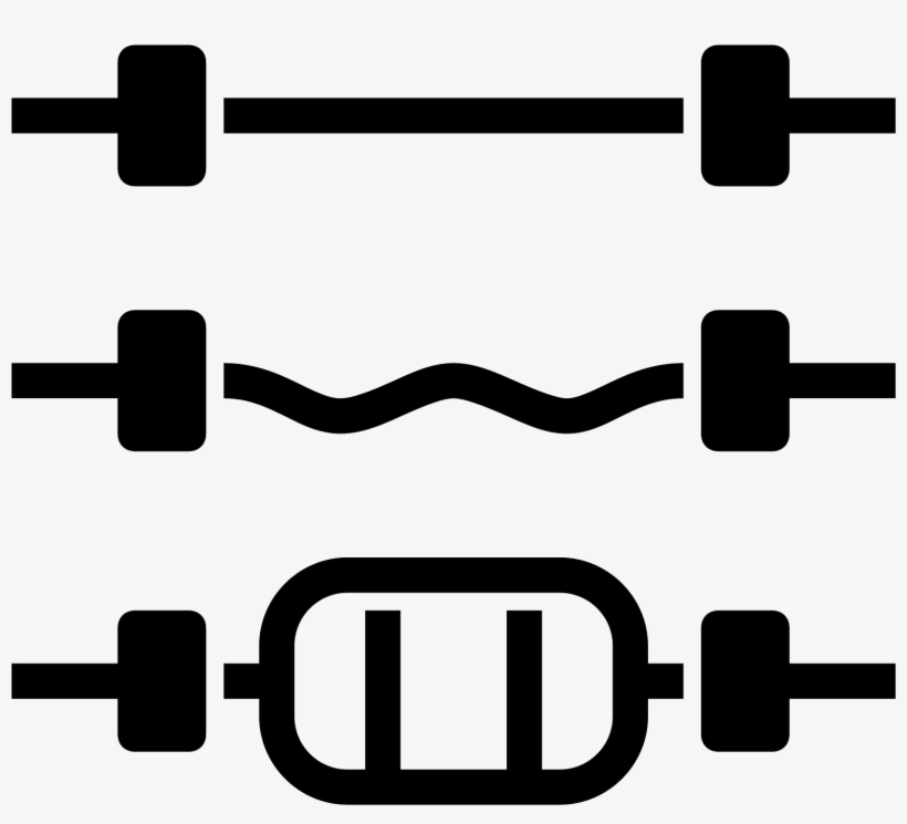 Barra Pesas Icon - Icon, transparent png #4018119