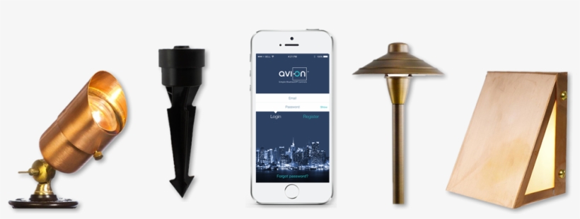 Avi On Outdoor Lighting Control System Allows You To - Iphone, transparent png #4018514