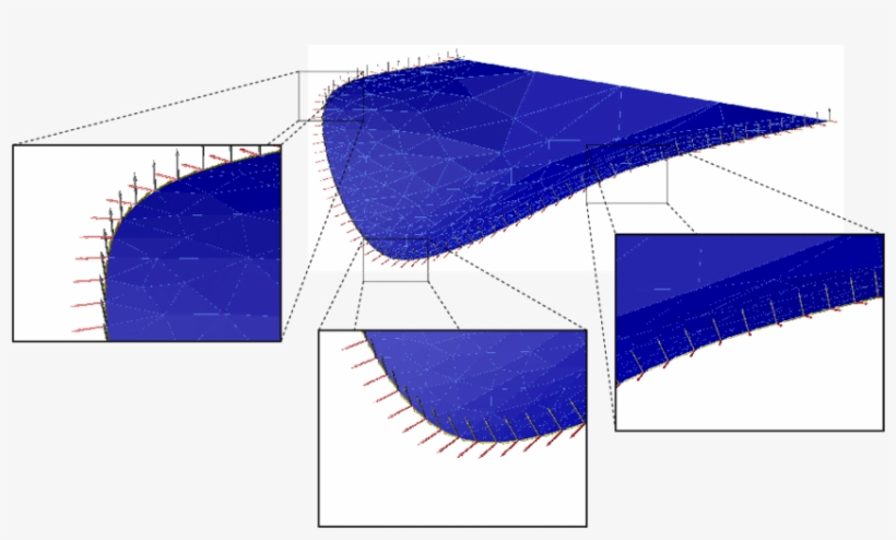 Non-planar Crack Surface And Base Vectors At Crack - Plane, transparent png #4018541