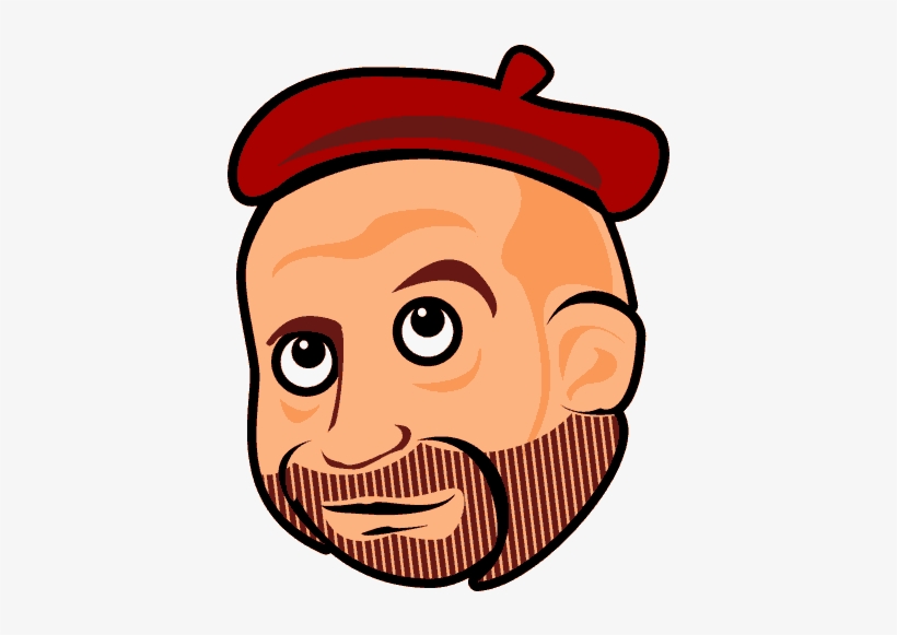 29 Nov 2016 - Señor Con Boina Caricatura, transparent png #4018599