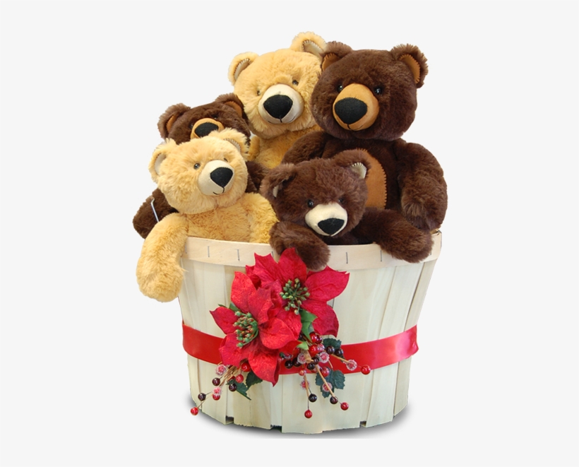 Annalee Snugglee Bears In Basket - Annalee Dolls, transparent png #4018623