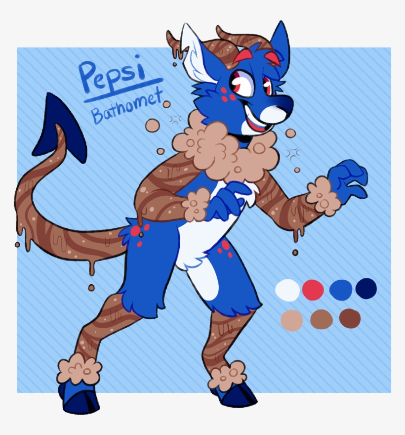 Pepsi Bath-bomb Satan - Cartoon, transparent png #4018837