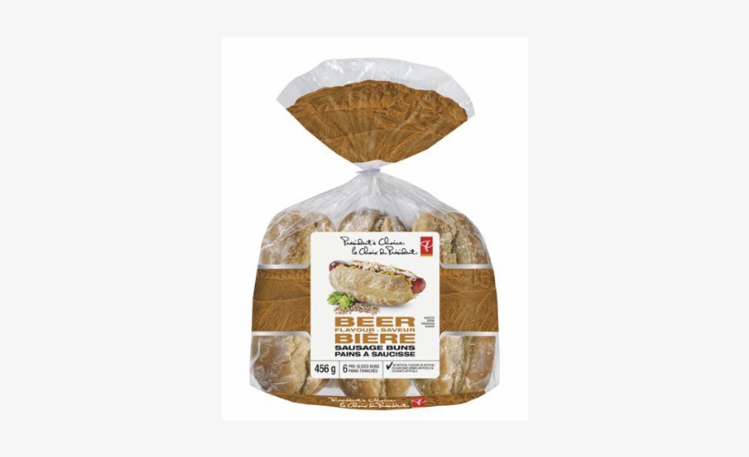 Pc Beer Flavour Sausage Buns - Rye Bread, transparent png #4019243