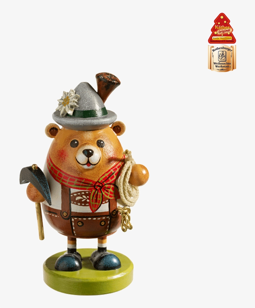 Mountain Climber Bear, Smoky - Christmas Day, transparent png #4019364