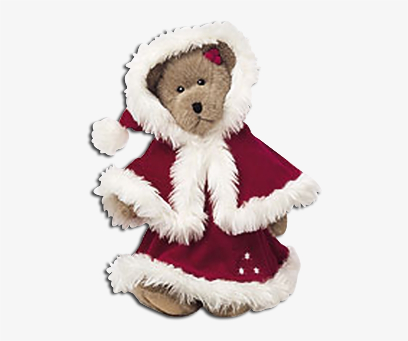 Boyds Mrs Kringlebeary Mocha Mrs Santa Teddy Bear - Boyds Bears, transparent png #4019413