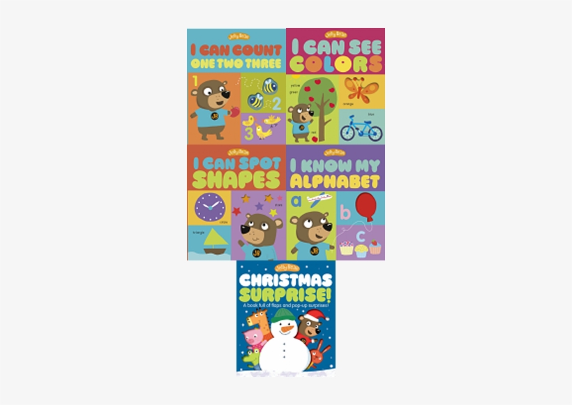 Jelly Bear Fall 2015 Set Of 5 Books - Can See Colors - Other Format, transparent png #4019457