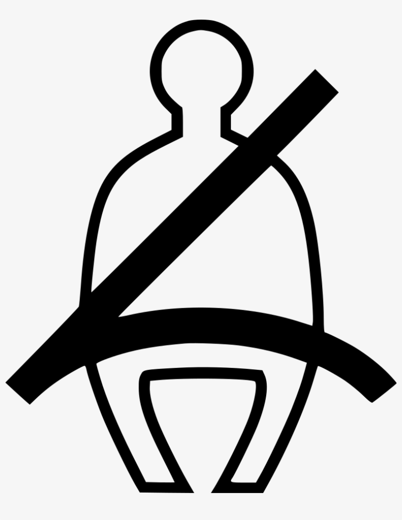 Auto Seatbelt Comments - Seatbelt Icon, transparent png #4019486