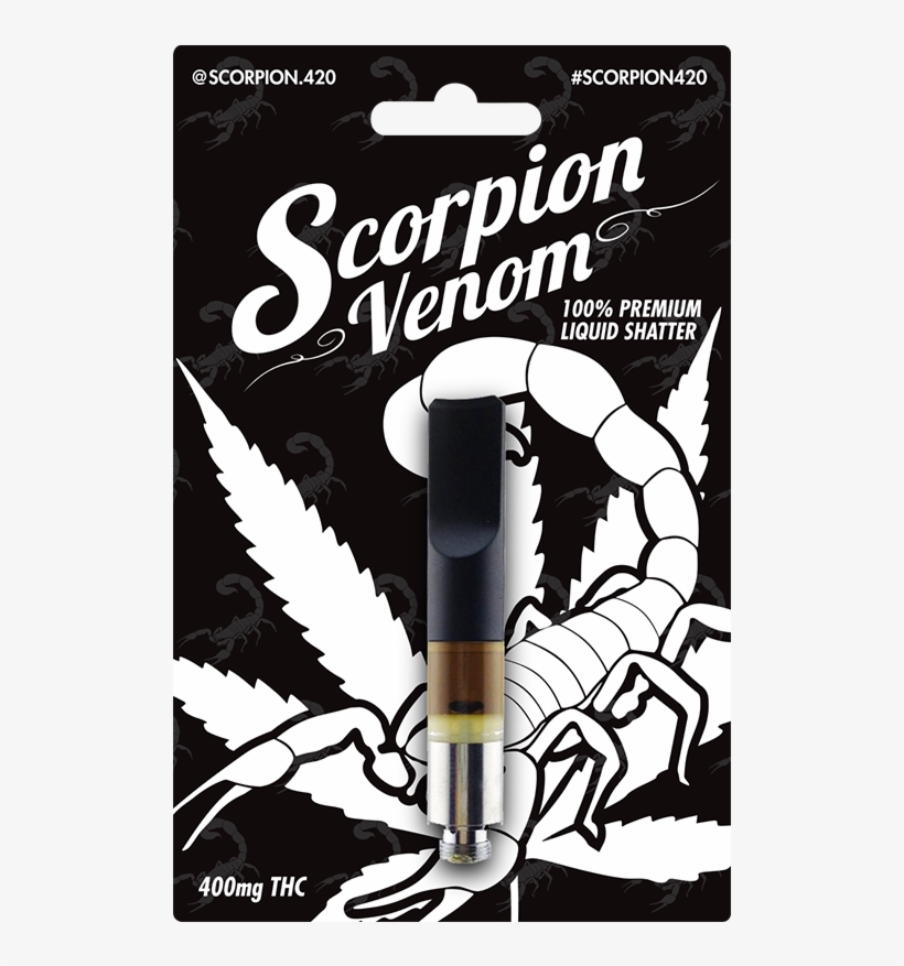 Venom Black - Scorpion Venom Oil, transparent png #4019532