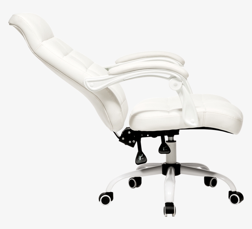 Eighty-nine Home Computer Chair White Office Chair - Chair, transparent png #4019555