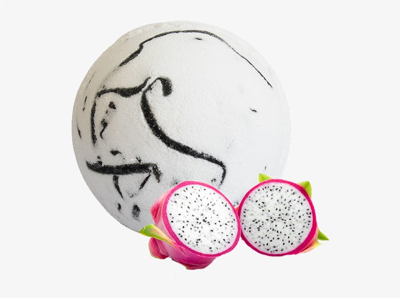 Tropical Dragon Fruit Bath Bomb Tropical Dragon Egg - Ancient Wisdom Dragon Fruit Tropical Paradise Soap, transparent png #4019706