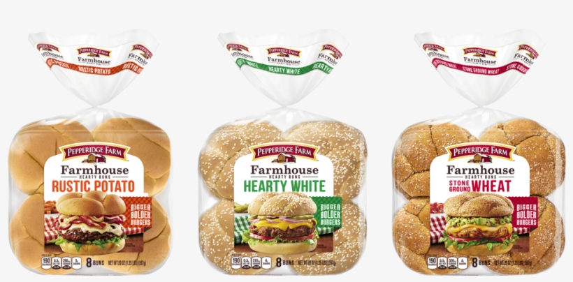 Pepperidge Farm Launches New Farmhouse Hearty Buns - Pepperidge Farm Farmhouse Rustic Potato Hearty Buns, transparent png #4019731