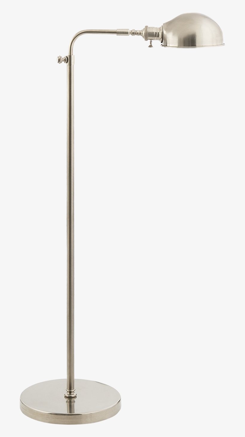 Old Pharmacy Floor Lamp In Antique Nickel - Electric Light, transparent png #4019875