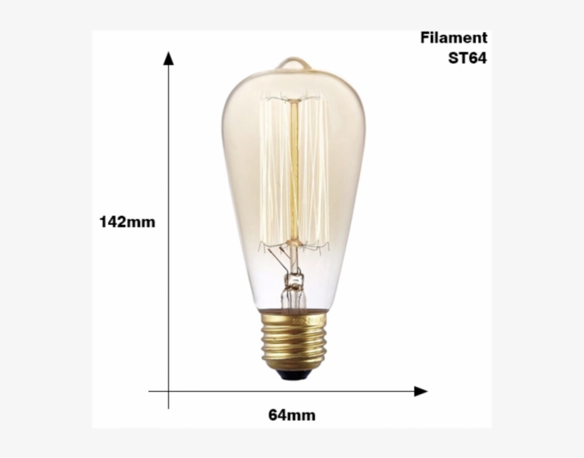 Loft Vintage Lamp - Electrical Filament, transparent png #4020010