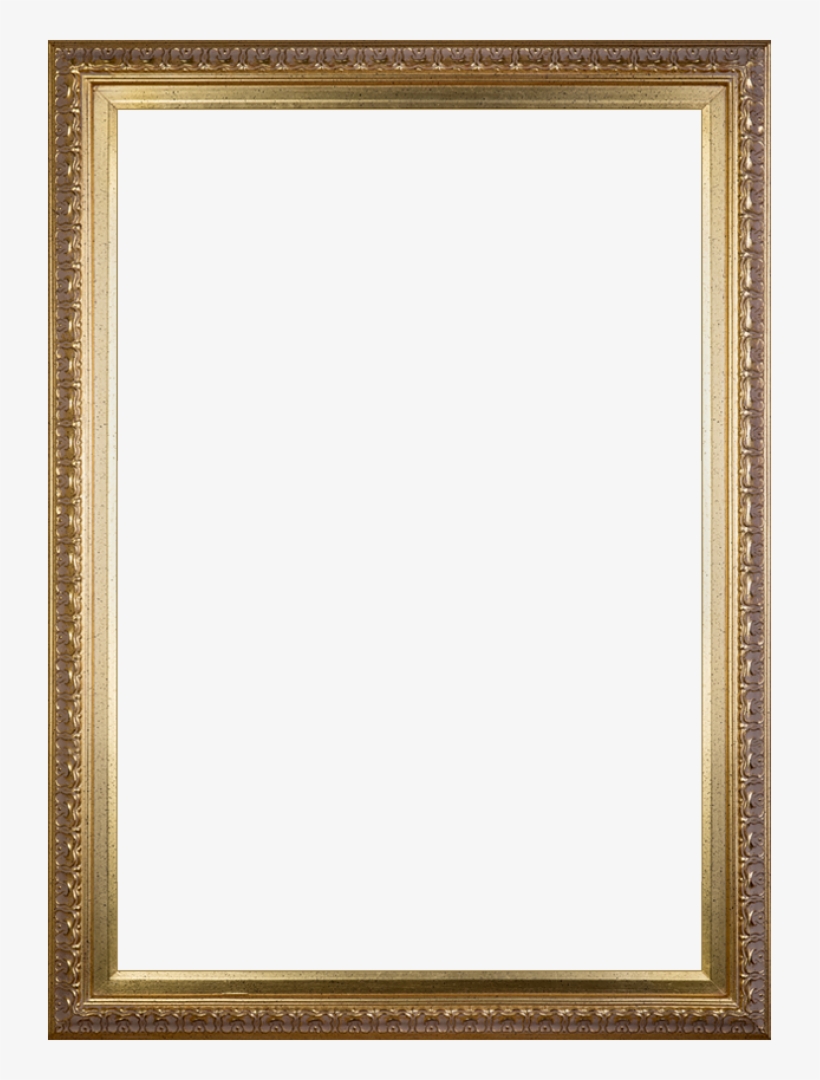 Elegant Gold Frame - Artist's Wife - Elegant Gold Frame 8"x10", transparent png #4020439