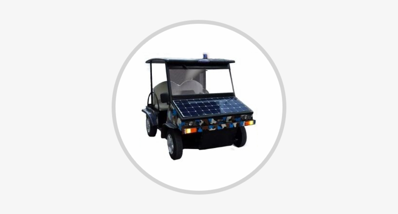 Eco-1 Solar Electric Golf/passenger Cart - Electric Vehicle, transparent png #4020892