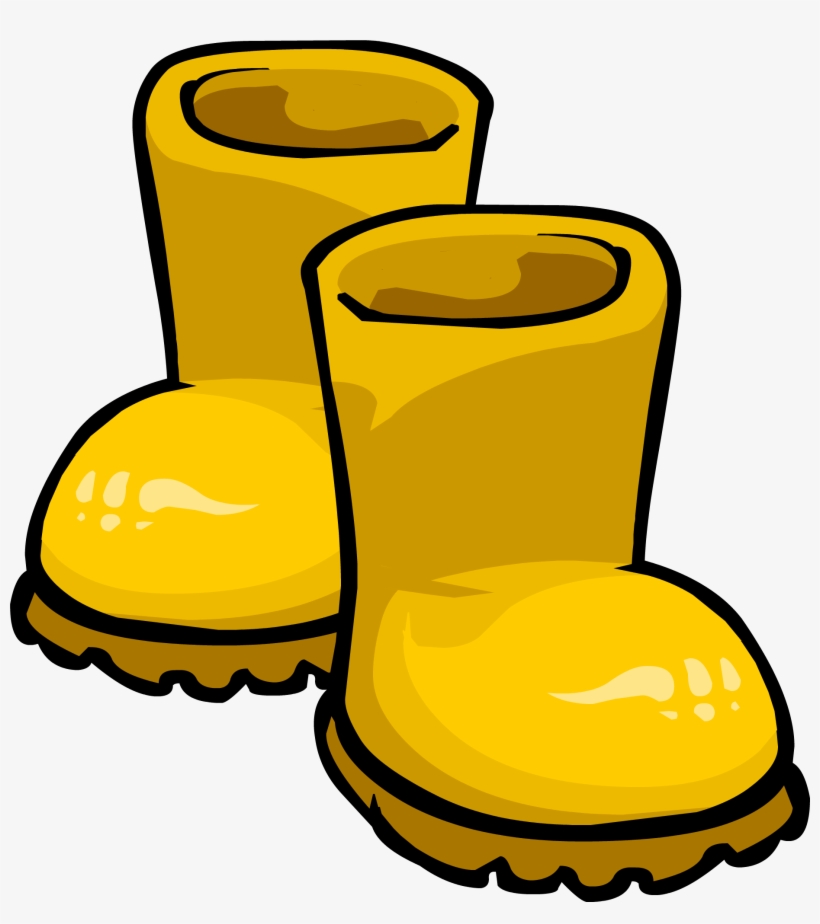 Rain Clipart Penguin - Rain Boots Clipart Transparent, transparent png #4021135