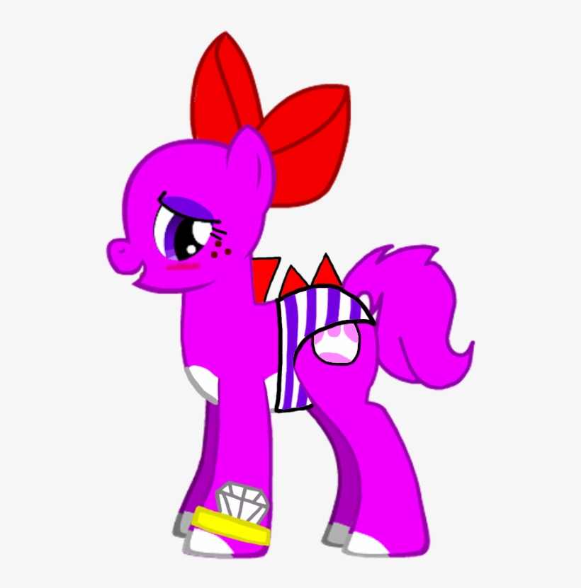 Birdo Images Birdo As A Pony Being Charmed/blushing-striped - Photograph, transparent png #4021621
