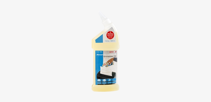 Genie Aktenvernichter Öl - Genie Shredder Oil 400ml 12625, transparent png #4021769