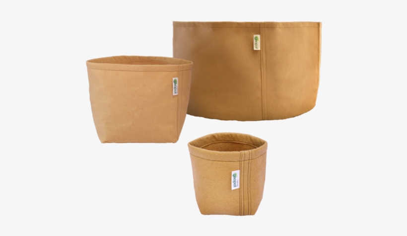 Geopot Breathable Fabric Plant Pots - Fabric Plant Pot, transparent png #4021987