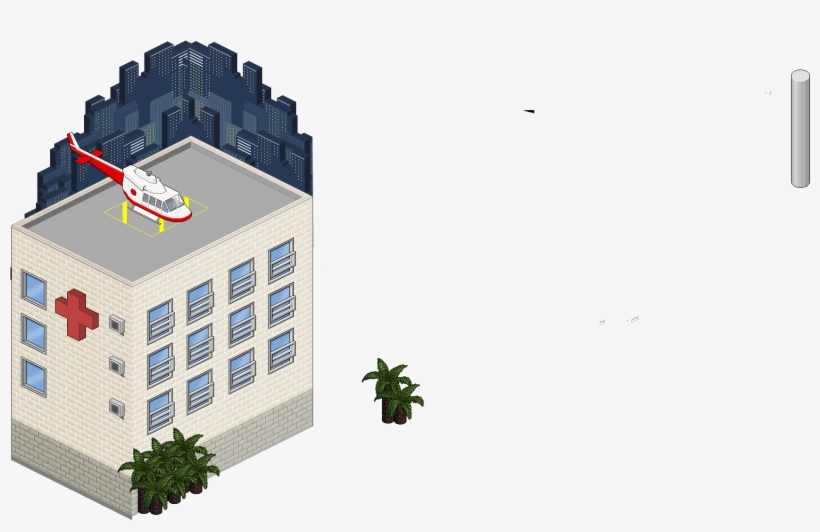 Edificio Hospital - House, transparent png #4022057